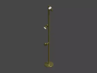 Standing Lamp Low-poly 3D model purchase