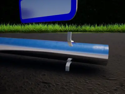 Street sign Free 3D model