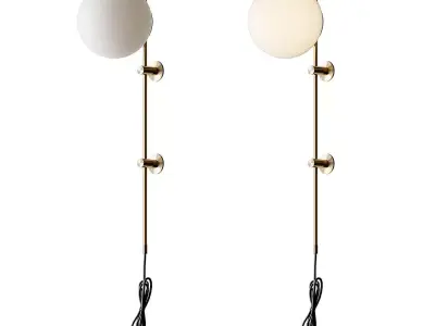 Plug in wall sconce neckless  from LUX Lighting USA 3D model