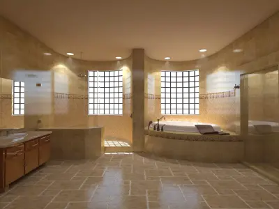 Bathroom 25 3D model