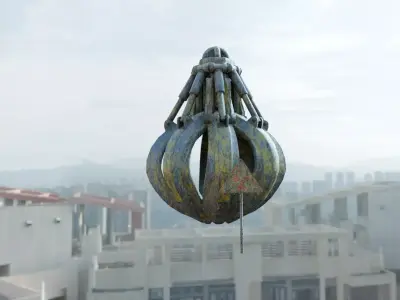 Chernobyl reactor Claw 3D model