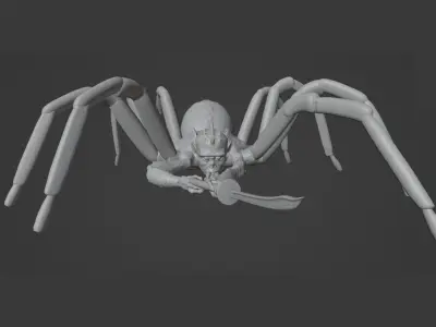 Spider Warrior 3D print model