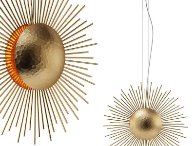 SUN chandelier 3D model