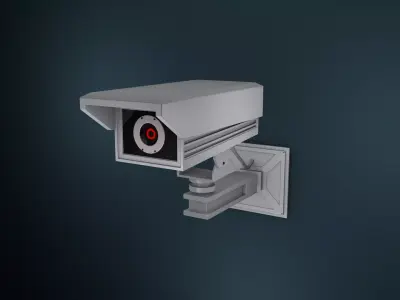 Surveillance Camera 3D model