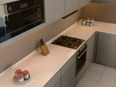 Modern Kitchen Set