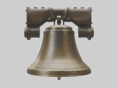The Liberty Bell statue model 3D model