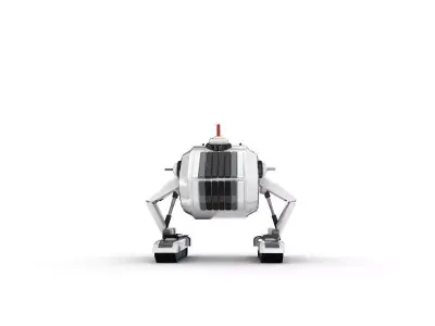 Funny Robot Character 3D model