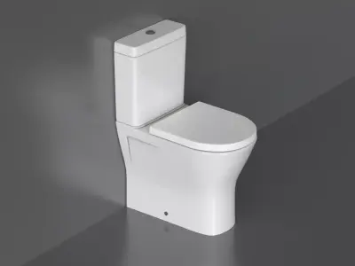 WC18 Toilet 3D model