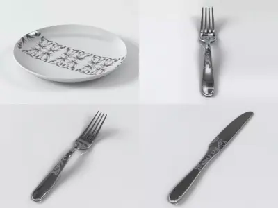 Table Manners 3D model