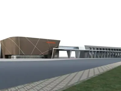 Office Building 3D model