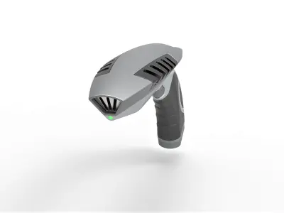 Starfleet Shark Phaser from Star Trek Discovery Season 3 3D print model