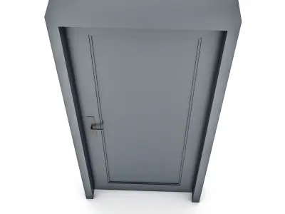 3D modern door design 06 Low-poly 3D model purchase