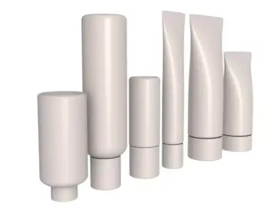 Cosmetic containers 3D model