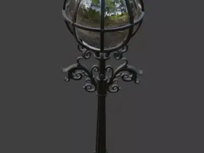 Street Light 3d model 3D model 6