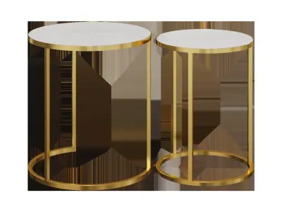 ROUND TABLE SET 50-40 3D model