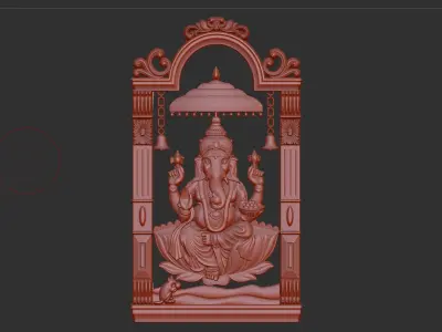 Ganesh model CNC design 3D print model