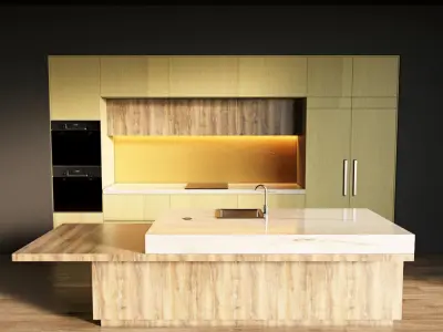 109-Kitchen1 texture 10 3D model