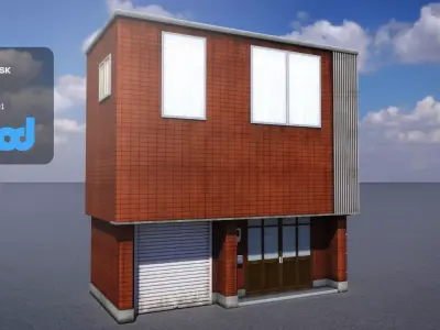 Japanese House 0002 3D model