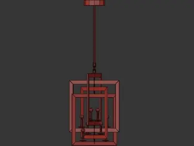 Mattison Chandelier 3D model