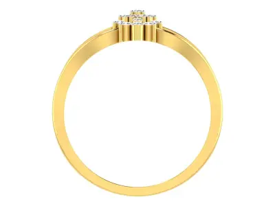 Women Ring Render 3dm STL OBJ FBX Details 3D print model order
