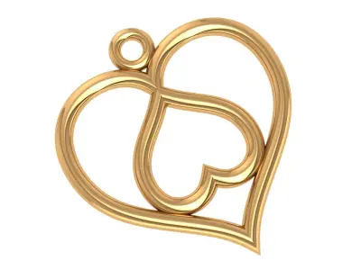 16 Plain Gold Wire Mesh Pendant Necklace 3dm model Pack 3D print model