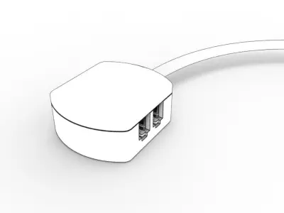 LED Splitter Box 3D model