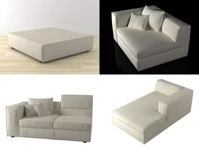 Up sofa 3D model