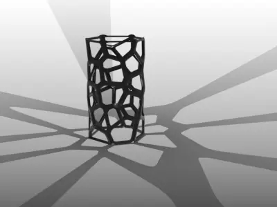 Voronoi lamp 3D print model