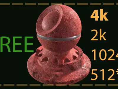 Texture of painted red metal Texture