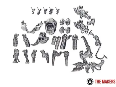 Iron Hive - Xentry Guards 3D print model