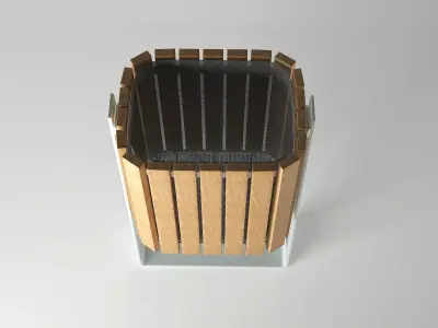 Trash Can 3D model 18