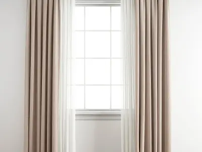 Curtain 222 3D model