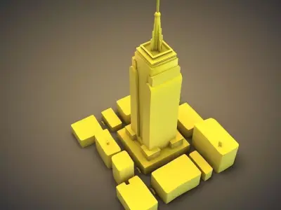 Empire State Building Free 3D print model