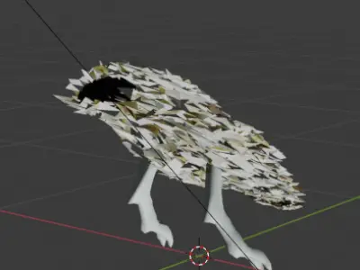 Alien Creatures with Texture variations 3D model