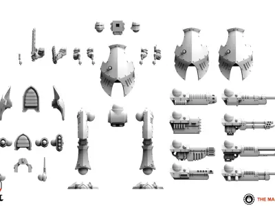 Feudal Guard - Walker Mk2 3D print model