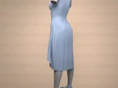 Dreamlight Outfit for Genesis 9 - Elegant Style  3D model