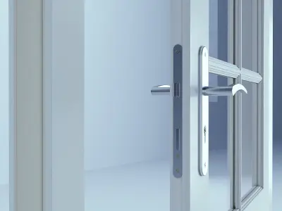 White Door 39 3D model