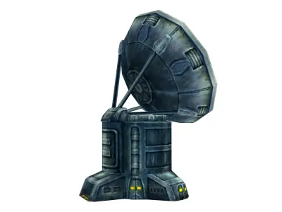 Machinery - Radar 02 3D model