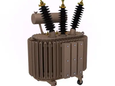 Electrical Transformer200 3D model