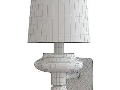 Saint Germain 7066 Wall Sconce Low-poly 3D model