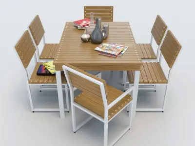Outdoor Furniture-2 3D model