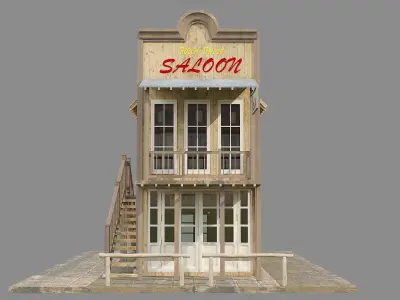 Wild West Build 3D model