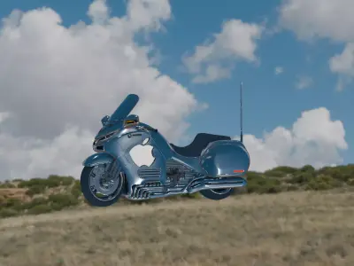 Aether Glide X2 Low-poly 3D model