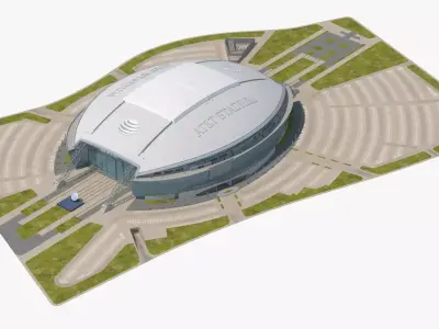 ATT Stadium 3D model