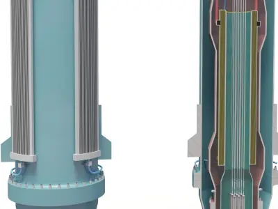 Generic Small Modular Reactor - PWR 3D model