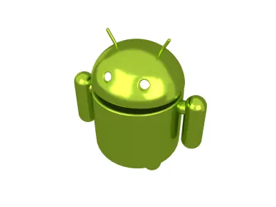 Android Robot v1 007 Free low-poly 3D model