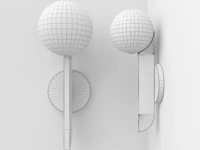 Radeilian Wall Light 3D model