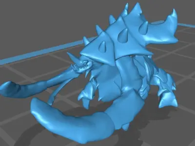 Starcraft Ultralisk 3D print model