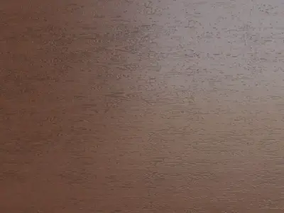 Polished Dark Walnut Wood Surface PBR Texture