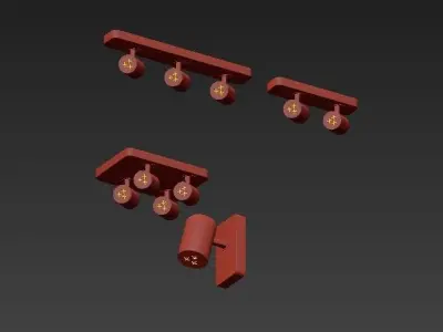 Orbe lamp 3D model